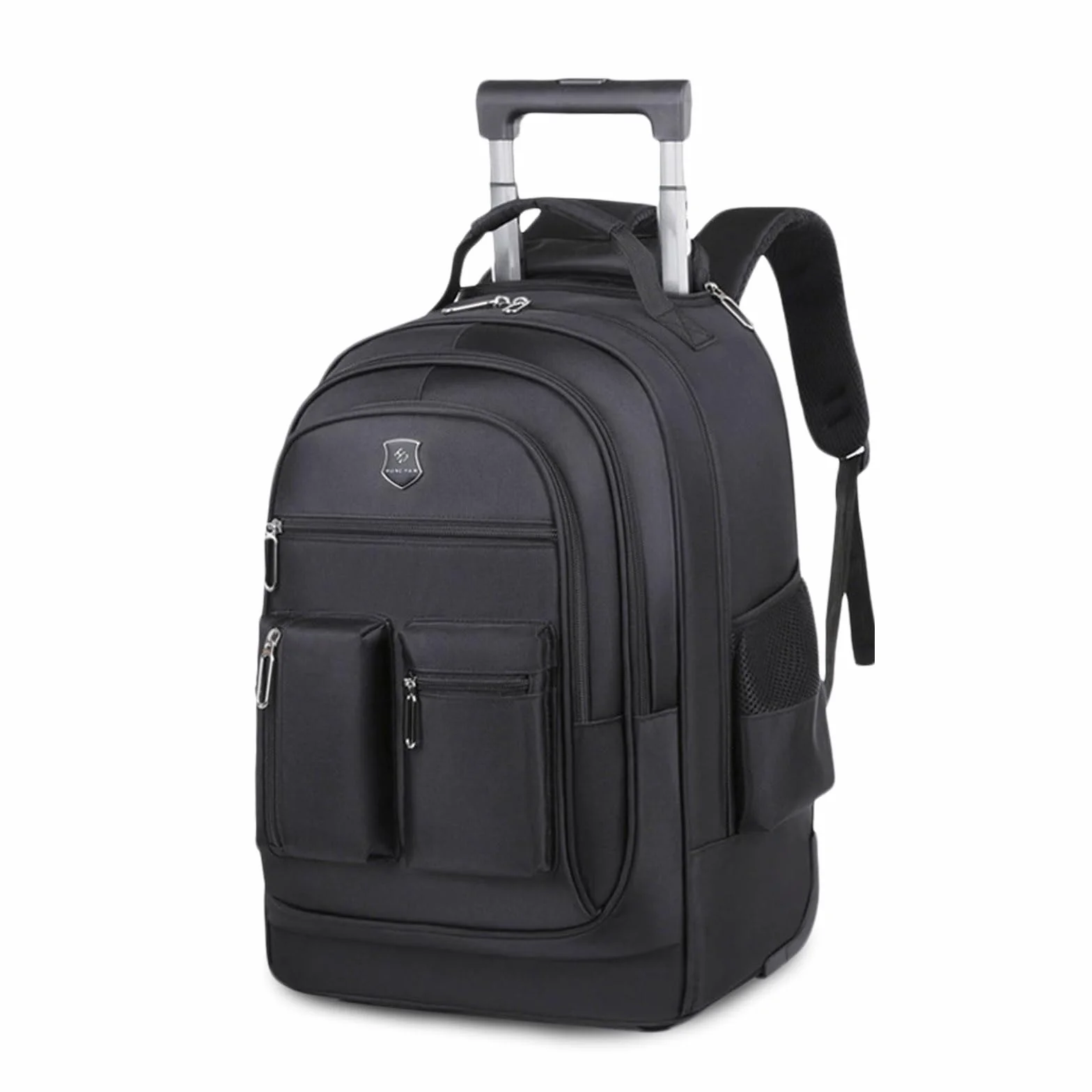 FANDARE Bolsa con Ruedas para Laptop se Adapta a portátiles de hasta 15.6 Pulgadas Mochila Portatil con Ruedas para Hombre Mochila de trabajo Bolsa Roller para Viajes Profesionales Negocios Viajes