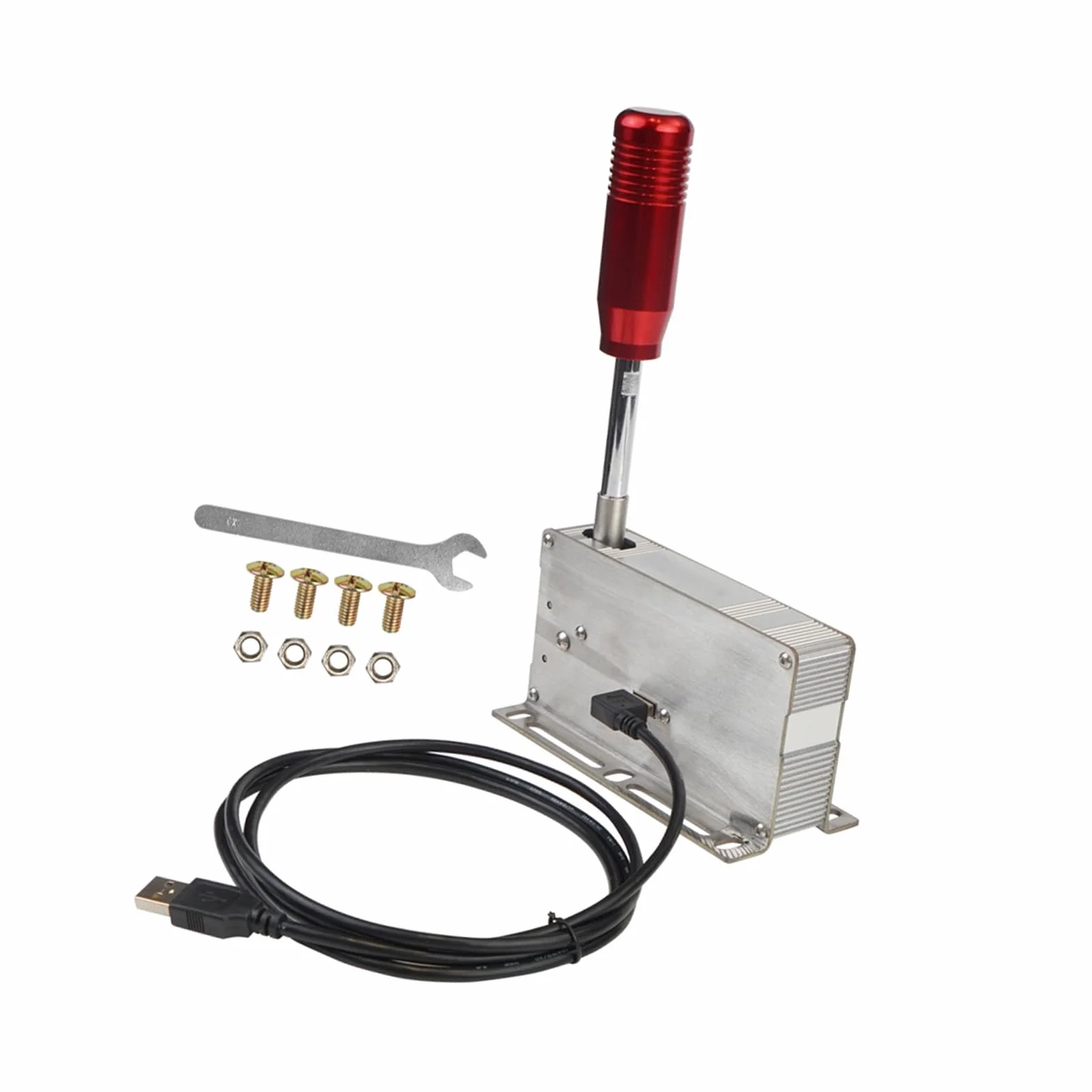 3. Palanca De Cambios Secuencial Para PC/consola Controlador Aluminio Acción Rápida Integración Perfecta Palanca Cambios Carreras Profesional
