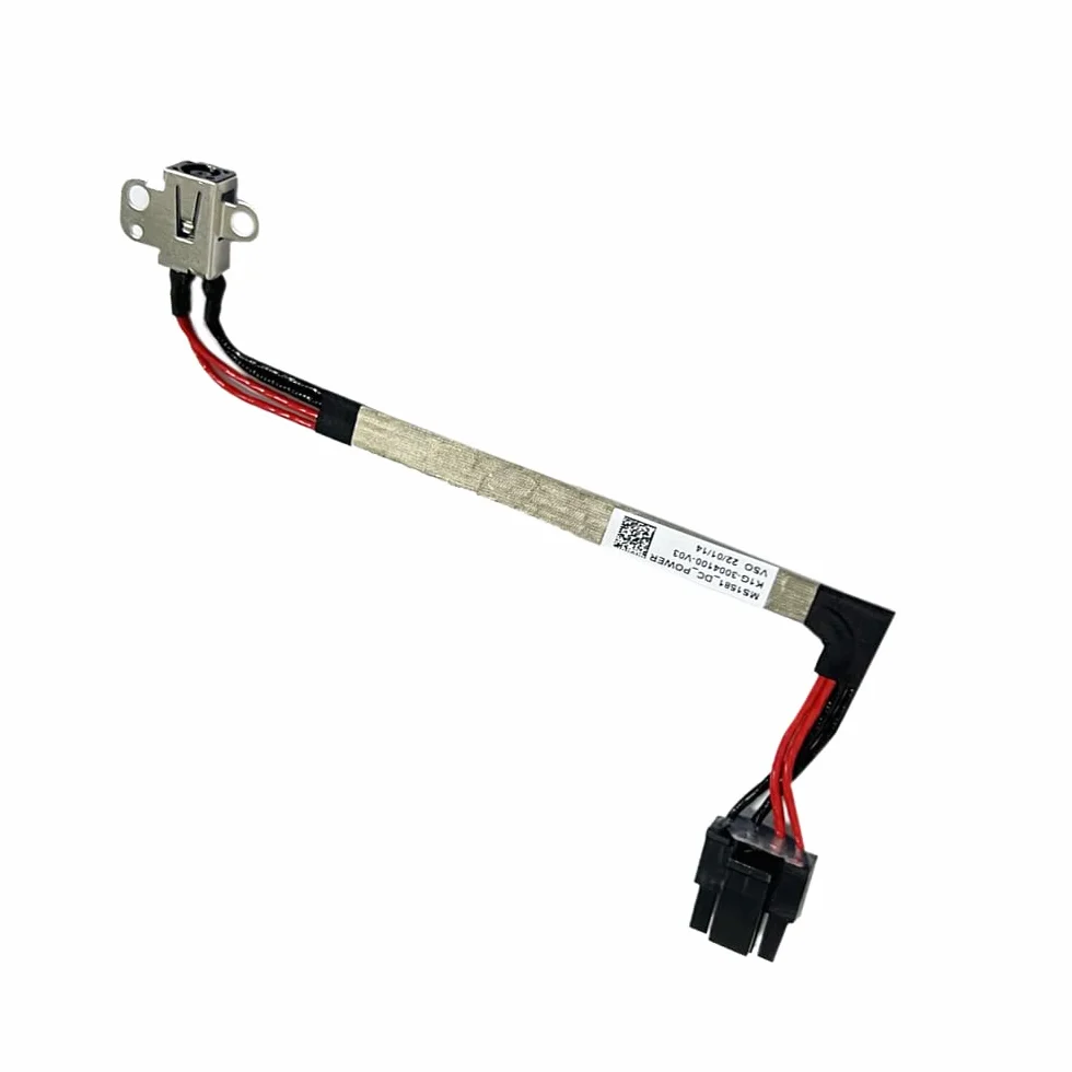 Gintai DC Dock Port Clavija Conexão DC Jack Cable para MSI MS-1581 MS-1584 | Creator M16, Katana GF66, Sword 15, Pulse GL66, Crosshair 15 K1G-3004100-V03 K1G-3004100-H39 K1G-3004100-X03 Alimentación