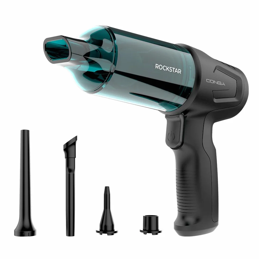 Cecotec Conga Rockstar Micro Hand Aspiradora de Mano sin Cable 80W 12kPa 2 Modos 25mins