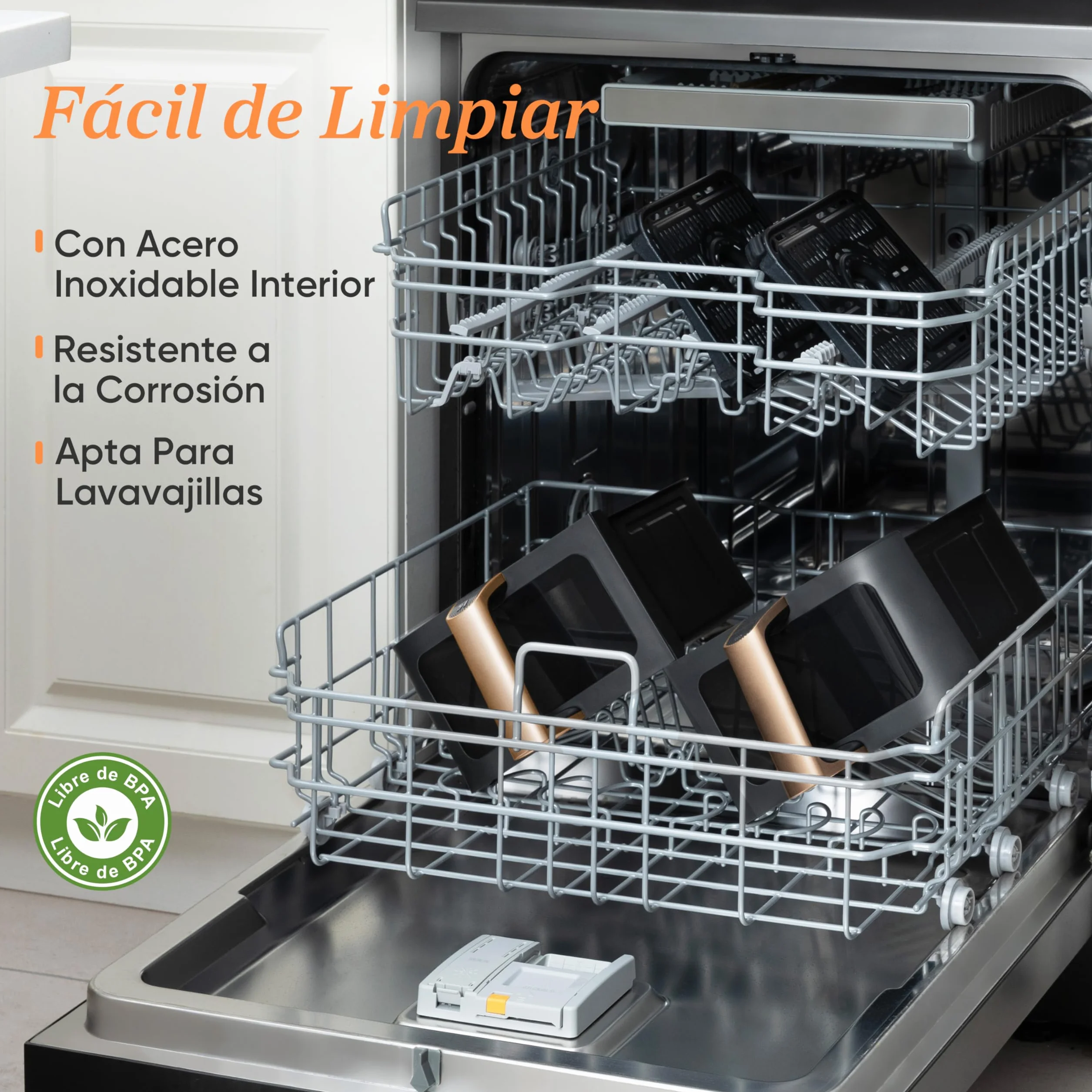 Cosori Freidora de Aire Grande 8,5 Litros Doble Cesta con Ventana Multifunción 10 en 1 Alta Potencia Bajo Ruido