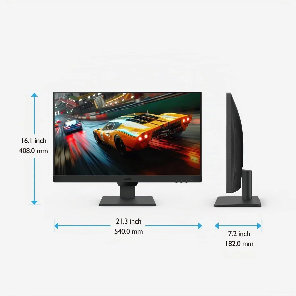 BenQ GW2490E 24 Pulgadas Eye-Care Gaming Monitor, 100Hz, 1920x1080p, IPS, Low Blue Light, TÜV Rheinland