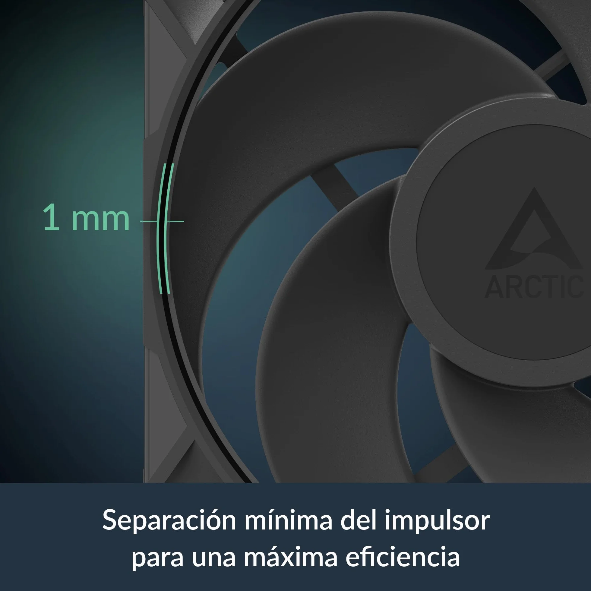 ARCTIC P14 Pro Reverse (3 Piezas) - 140 mm Ventilador Prémium con flujo de aire inverso, Ventilador PWM con divisor de cable en Y, 400-2650 rpm, 0 rpm <5% PWM, cojinete hidrodinámico, 4-Pin - Negro
