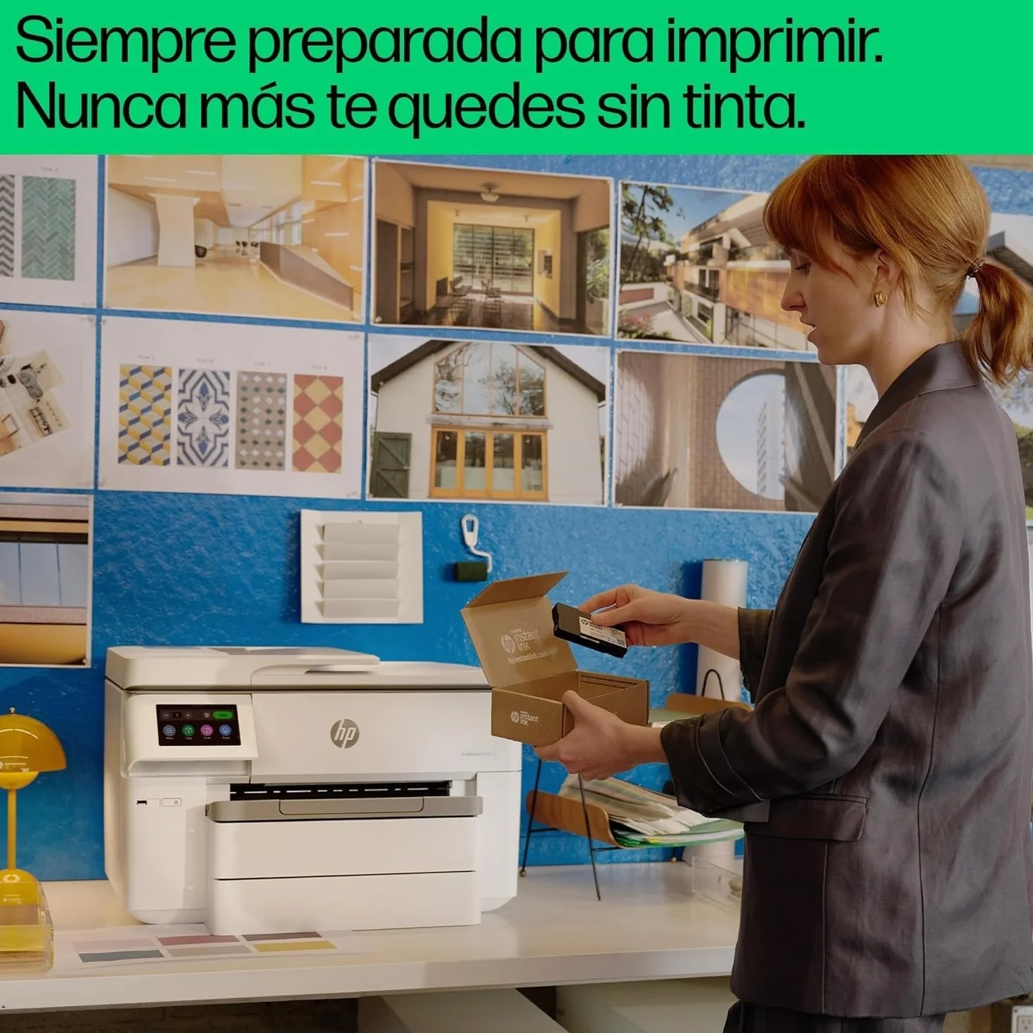 HP OfficeJet Pro 9730e Impresora multifunción A3 Tinta Doble Bandeja Automática Wi-Fi Instant Ink
