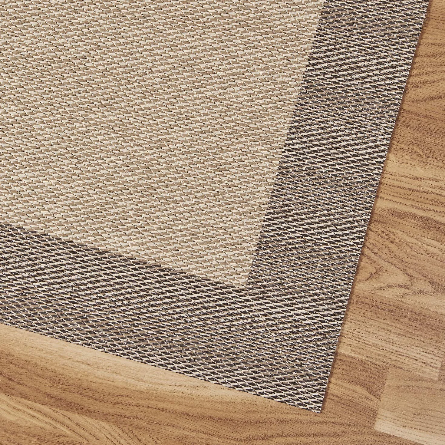 Alfombra Vinilica Salon Premium Alfombras de habitación Comedor baño Cocina Lavable Antideslizante y Resistente para Interior y Exterior Estores Basic Beige 120x180 cm