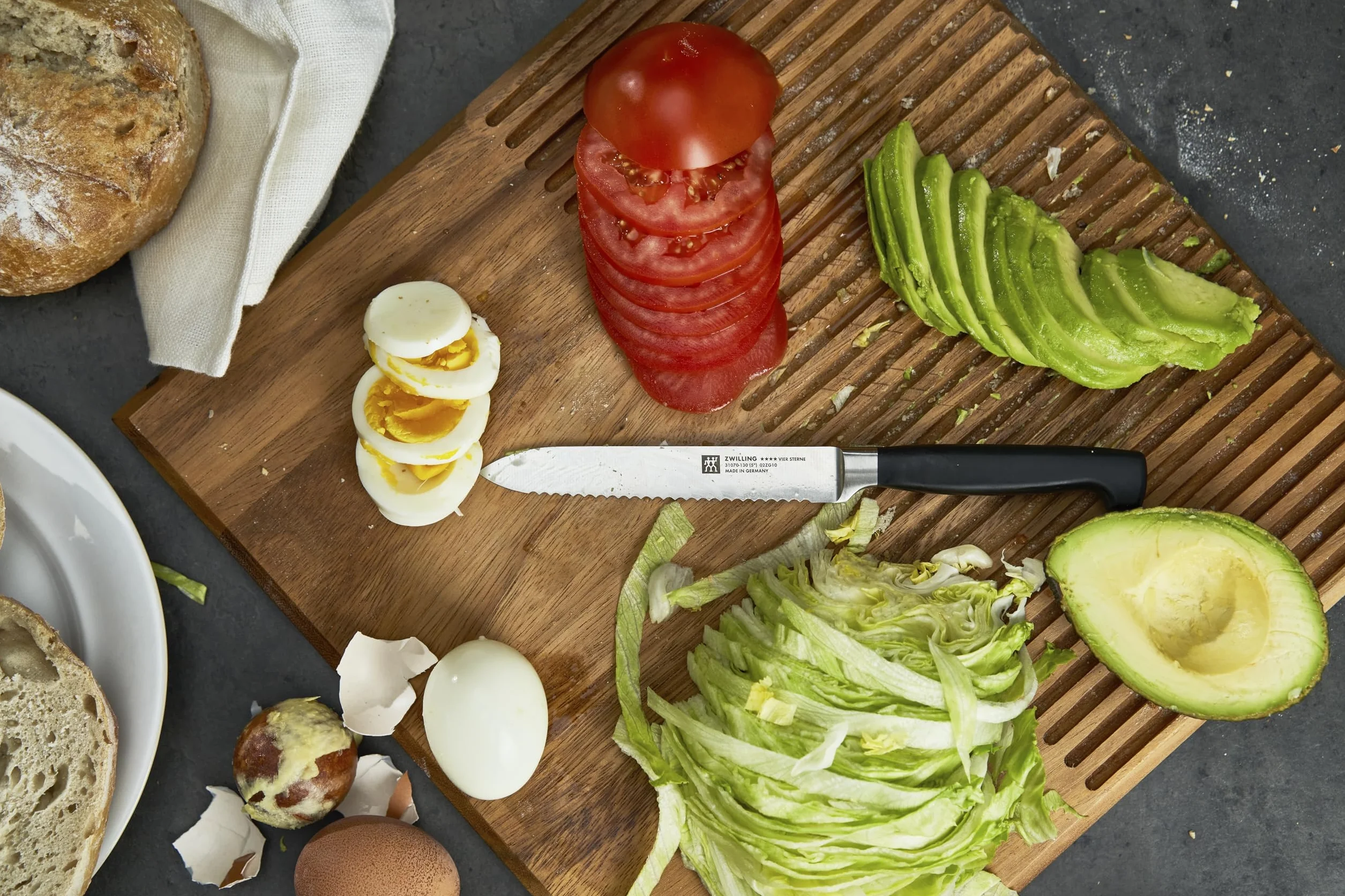 ZWILLING Four Star Cuchillo Universal 130 mm Acero Inoxidable Sigmaforge Friodur