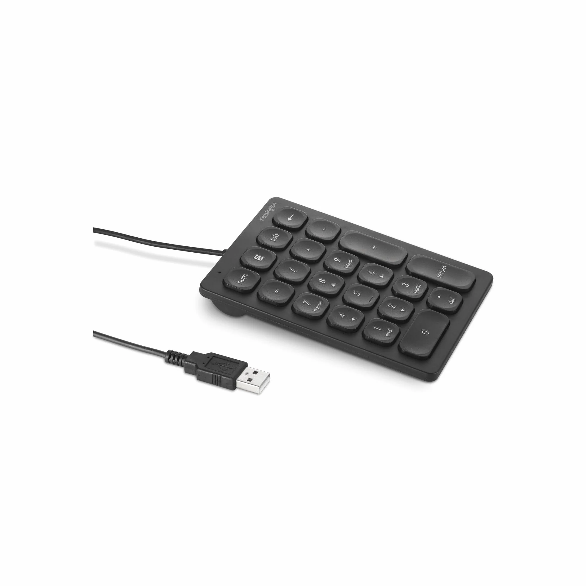Kensington Teclado Numérico con Cable para USB-A de 21 Teclas con 4 Teclas de Acceso Directo para Ordenadores con Windows, macOS y Chrome OS, K79820WW