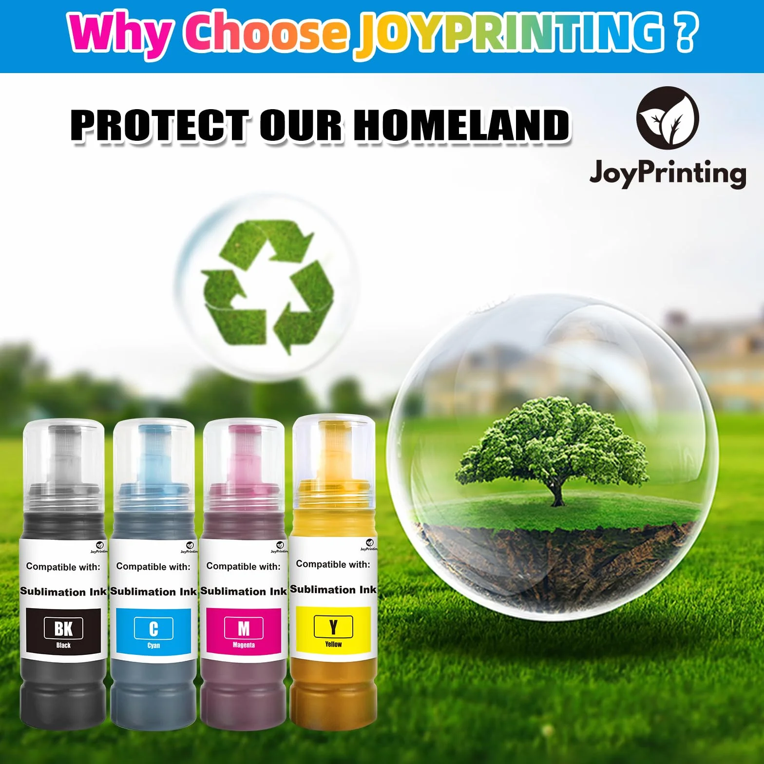 Tinta de sublimación compatible con 2810 1810 2710 2714 2711 2726 2850 2820 2830 2815 2820 2856 2876 2750 2700 2870 2871 281 1 286 0 Impresora 2861 3850 4850 4500 2650 (BK/C/M/Y, paquete