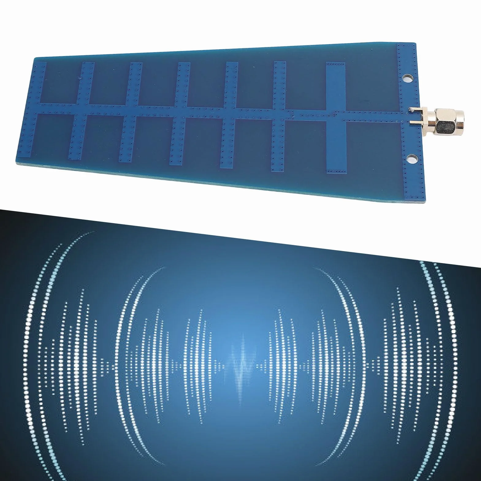 Antena Yagi PCB Direccional WiFi de Doble Banda de 12dBi 2,4 GHz, 5,8 GHz, Antena de Alta Ganancia para Adaptador de Red Inalámbrico, Enrutador, Control Remoto de Drones