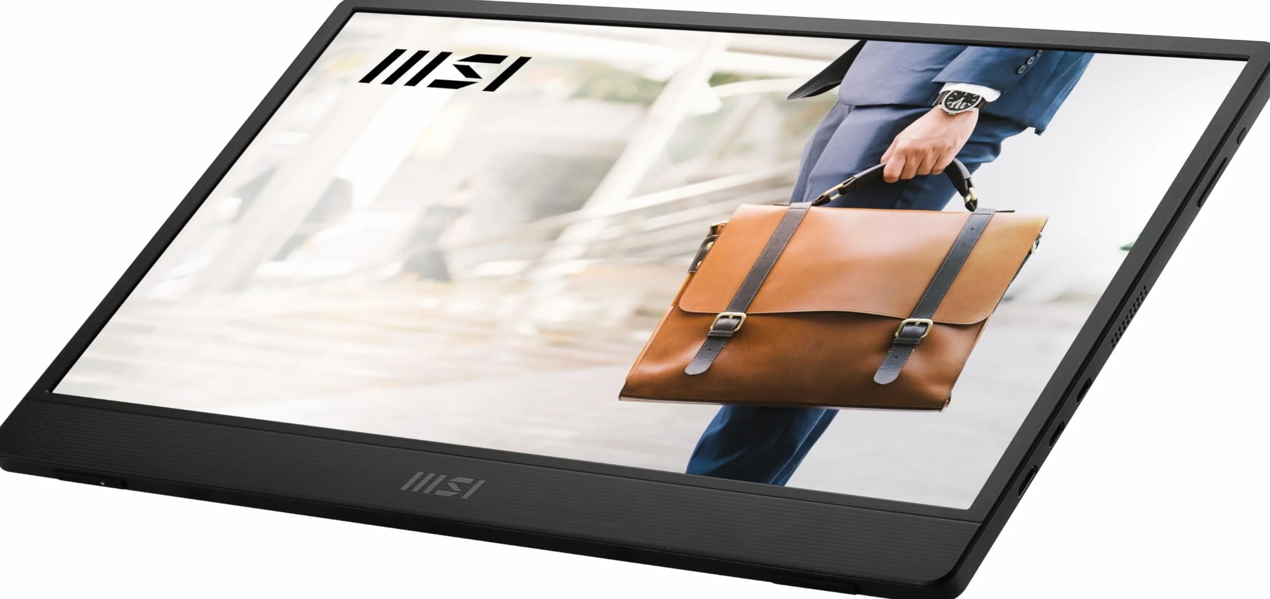 MSI Pro MP161 E2U Monitor portátil Full HD 15,6" Panel IPS 1920x1080 60Hz Mini-HDMI 2.0b USB Type-C