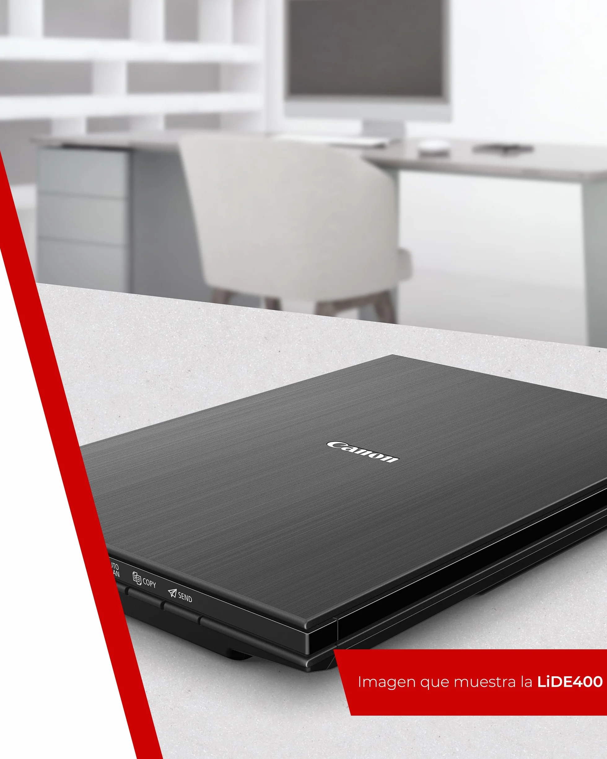 Canon CanoScan LiDE 400 Escáner Plano A4 4800x4800ppp Negro
