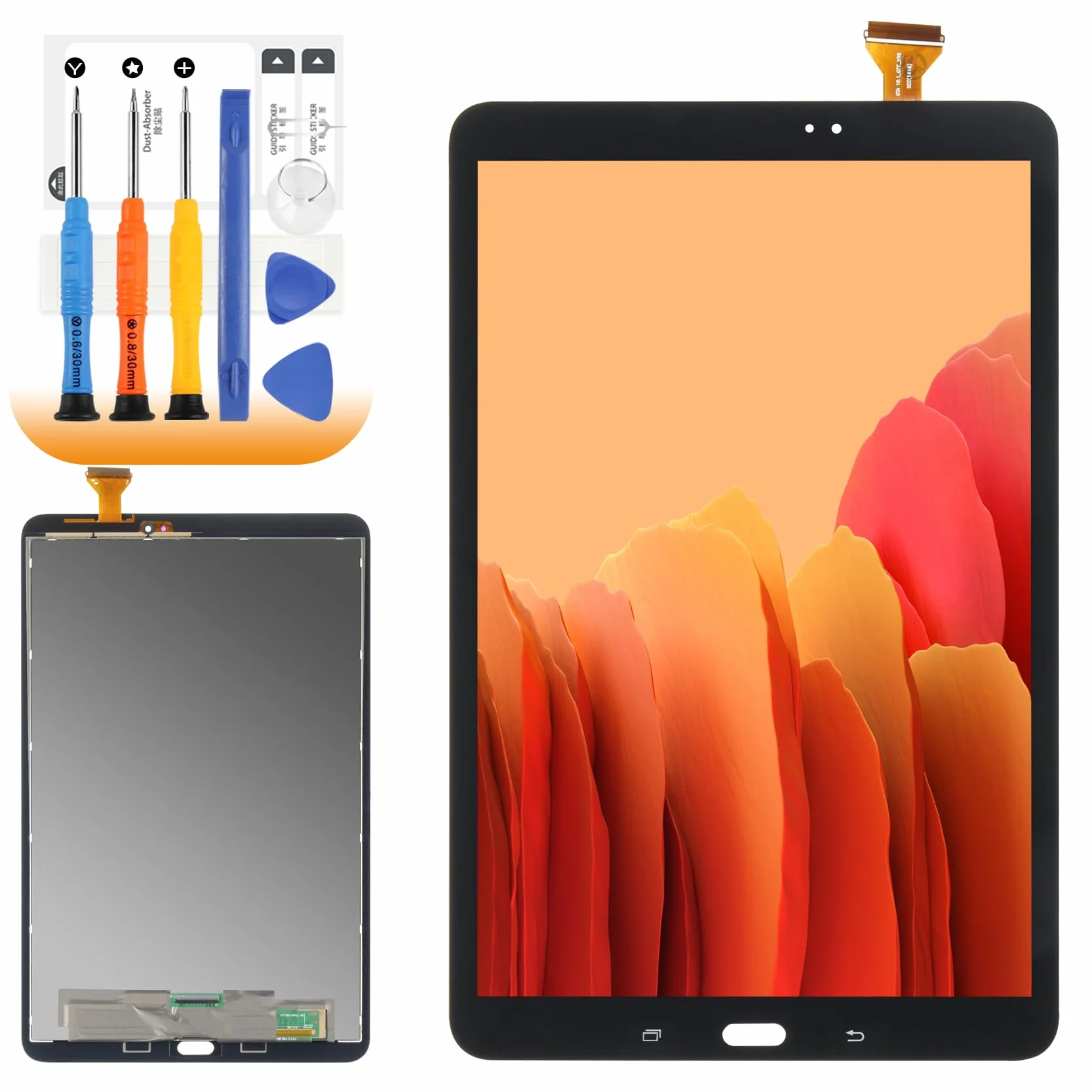 Pantalla LCD para Samsung Galaxy Tab A 10.1 2016, pantalla LCD para Samsung Tab A SM-T580 T585 T587 de 10,1 pulgadas, repuesto de pantalla digitalizador, placa de cristal, montaje completo con
