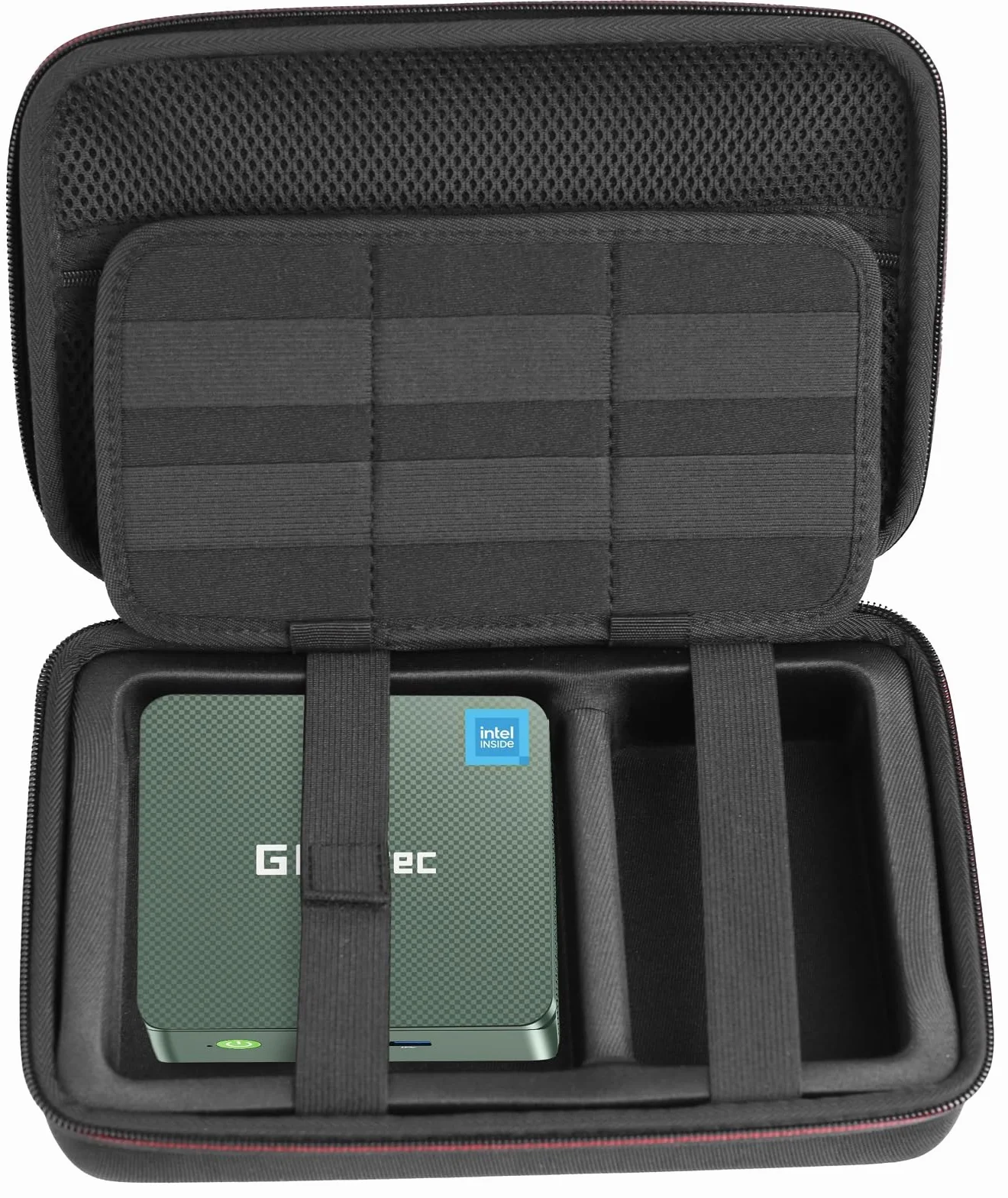 Funda protectora rígida de viaje compatible con GMKtec Mini PC N100 (solo funda)