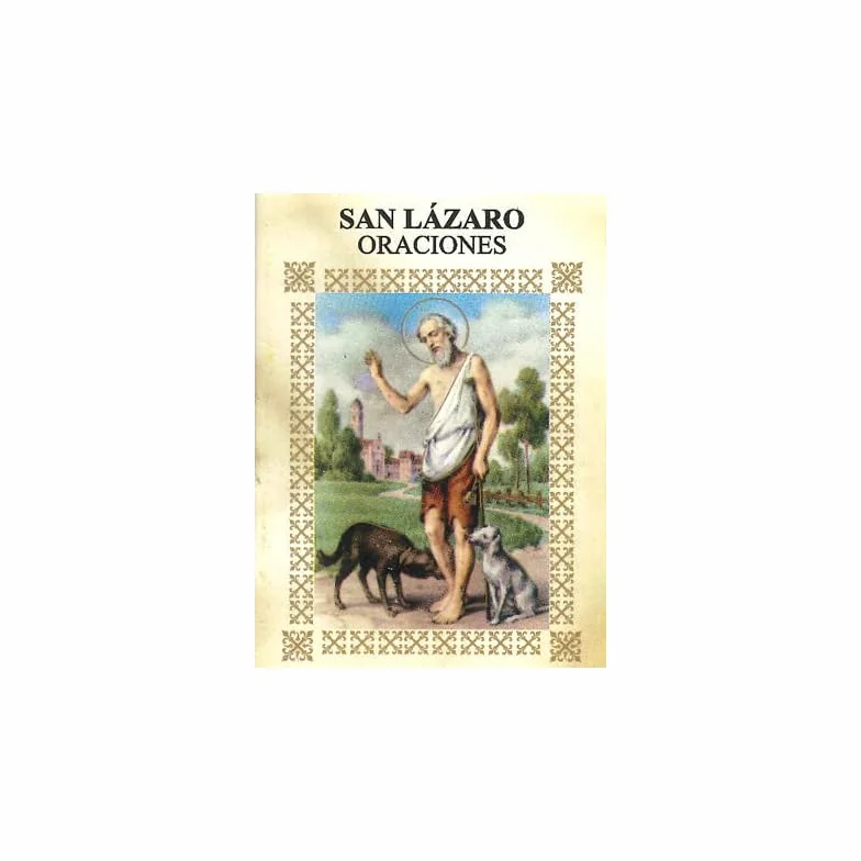 Librito De Oraciones San Lazaro Saint Lazarus Prayer Book Santeria Religion