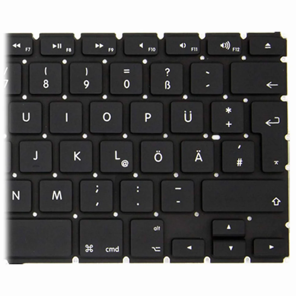 MMOBIEL Repuesto de Teclado QWERTZ Compatible con MacBook Pro A1286 15” 2008-2012