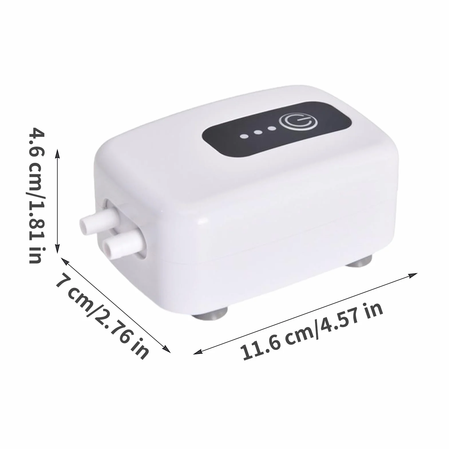 Bomba de transferencia de vino eléctrica mini, bomba de sifón con manguera de silicona de 2 metros, equipo de elaboración de cerveza casera desmontable