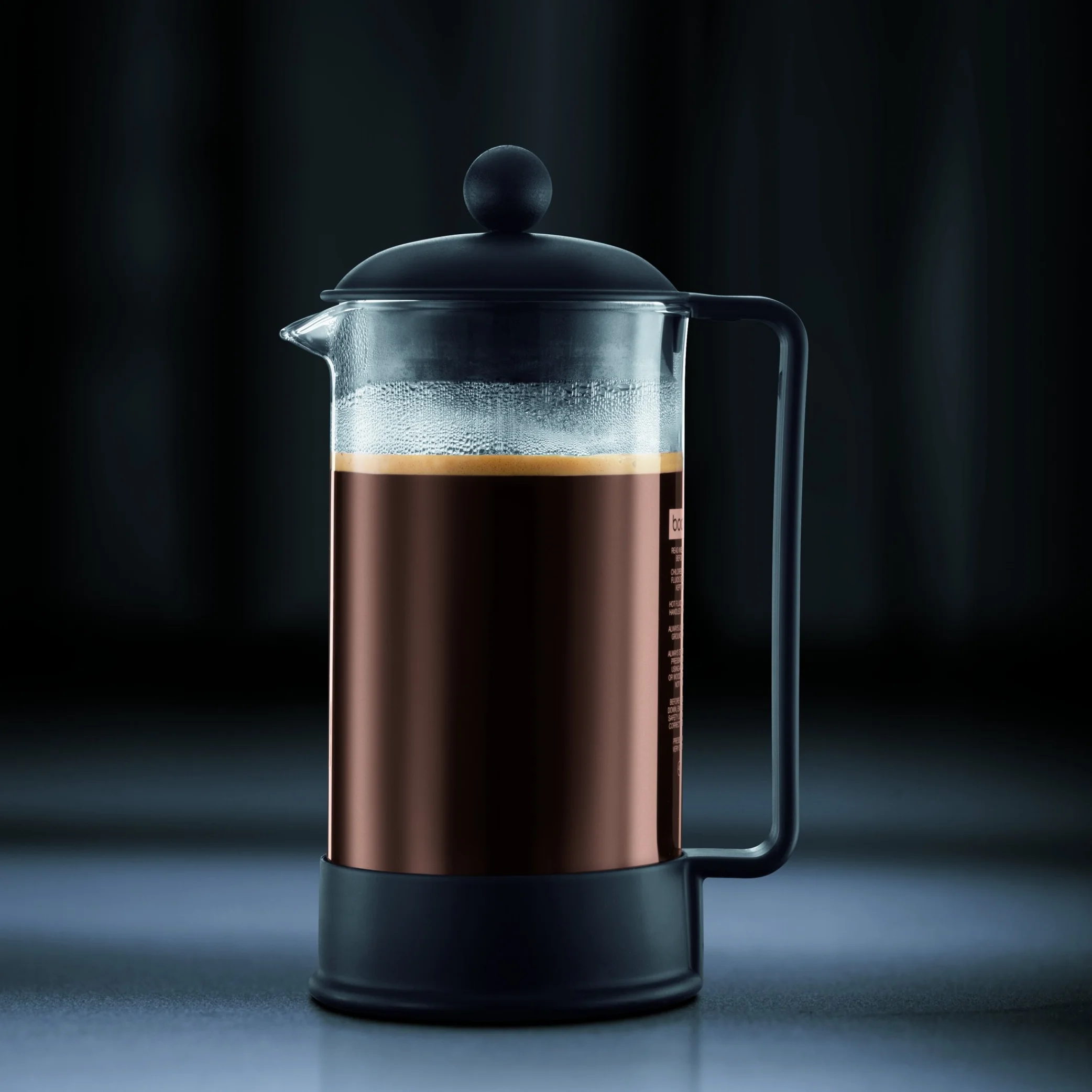 Bodum Brazil Cafetera de émbolo 3 tazas 0,35 l negro