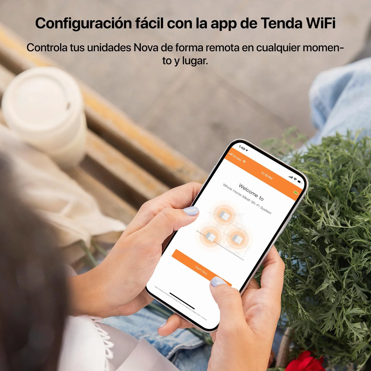 Tenda Nova MW6 Mesh Router Sistema WiFi de Red en Malla (Dual Band hasta 500 metros, Mu-MIMO, 2 Puertos Gigabit, Plug and Play, Funciona con Alexa, sustituye tu Repetidor de Red Tradicional) Pack 3