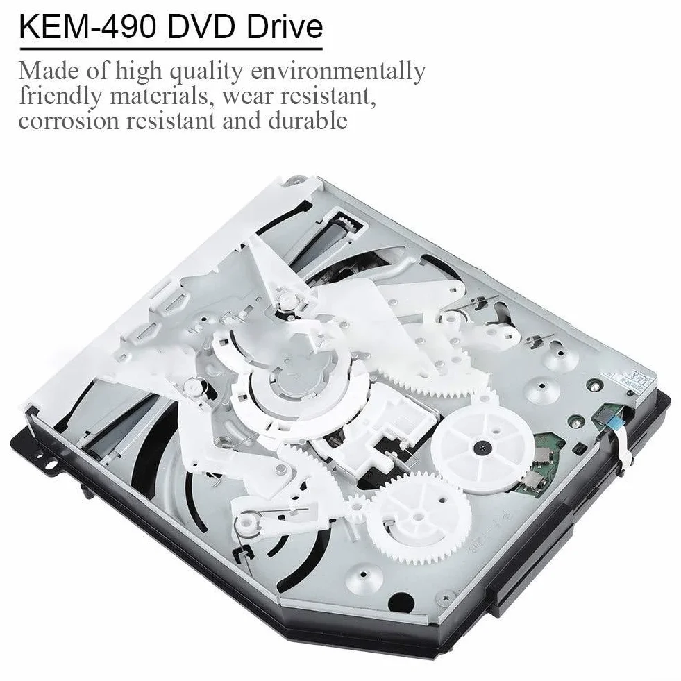 Para PS4 compatible con unidad de disco óptico de repuesto con BluRay DVD CD soporte portátil y construcción