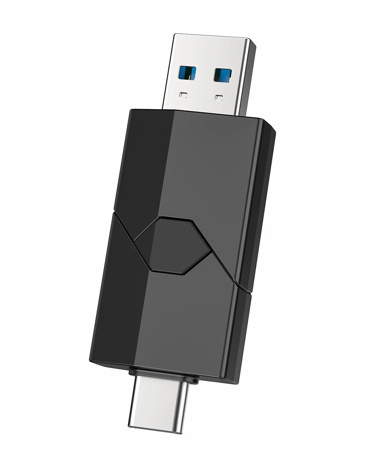 Vansuny Pendrive 128GB Memoria USB C Dual USB 3.0 Pen Drive 128gb USB C Retráctil para Smartphone Tablet Auto Laptop iPhone 15/16