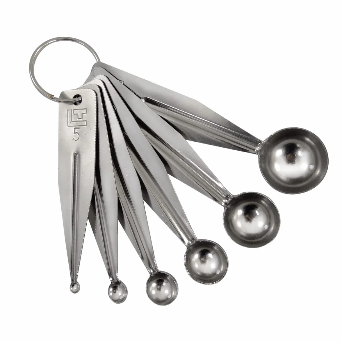 LOUIS TELLIER - Lote de 6 Cucharas para Manzana - Decoración culinaria - Fácil de usar - Marca francesa