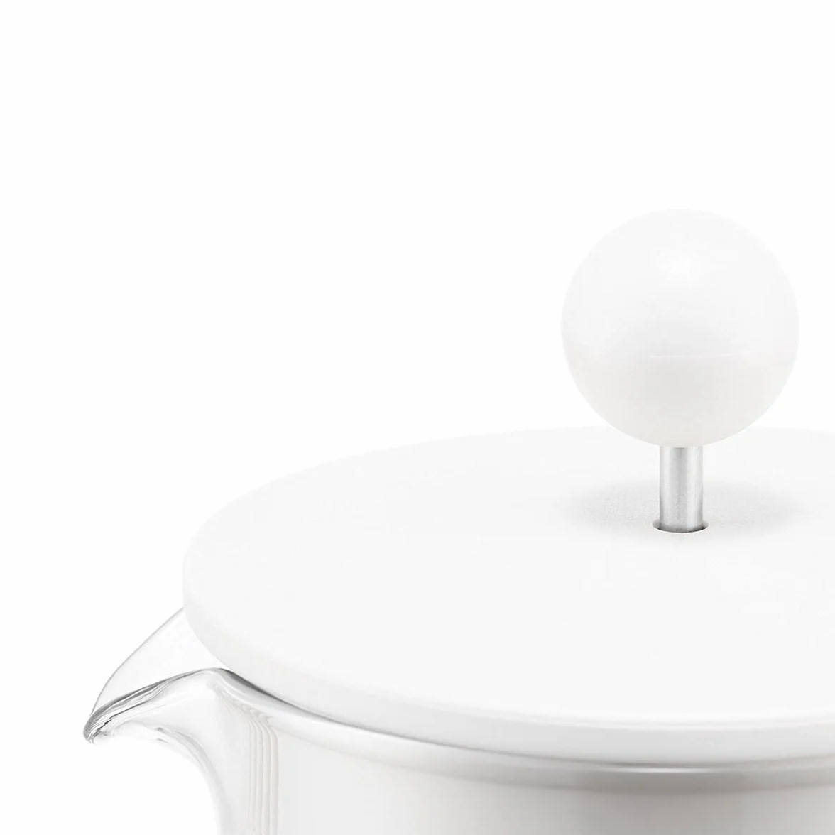 Bodum Brazil Cafetera 8 tazas 1 l plástico blanco crema