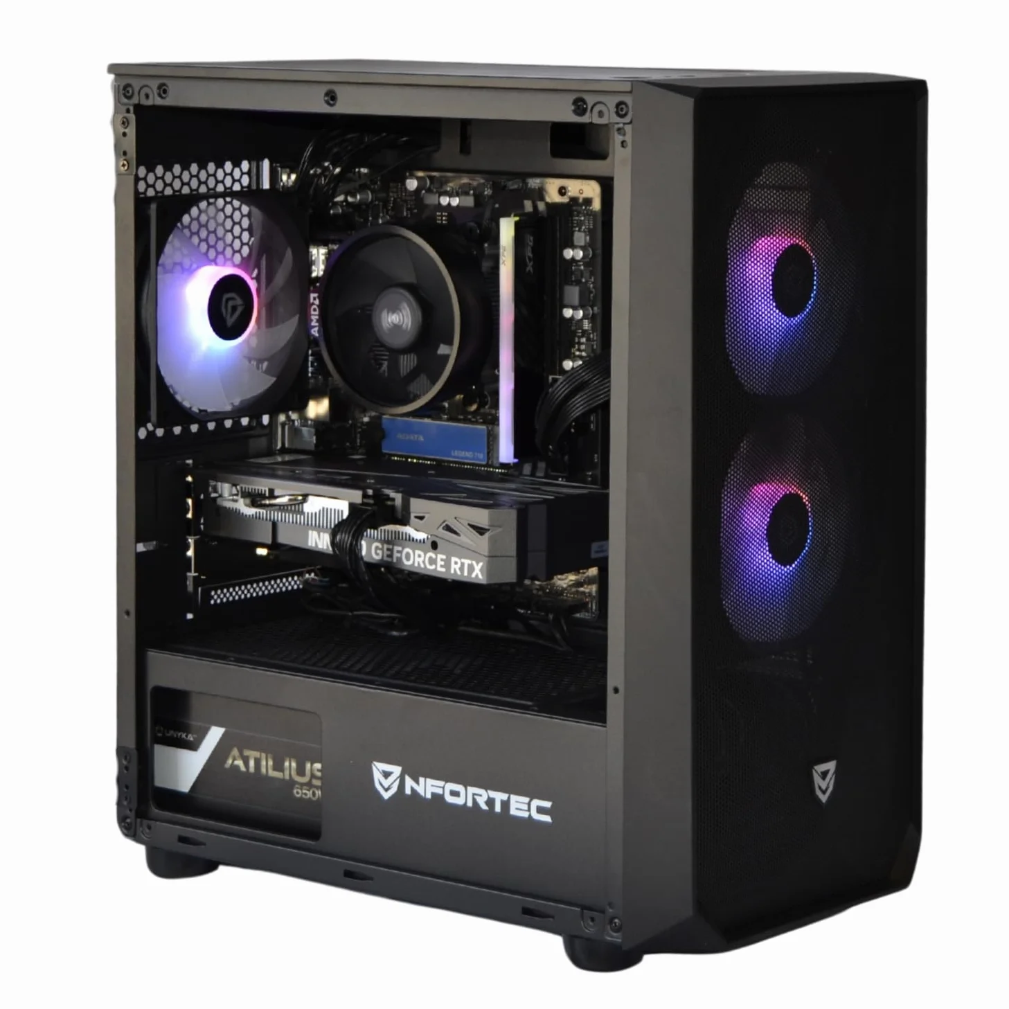 PC Gaming • TrendingPC • Intel Core I5 12400f 6 x 4,40ghz • NVIDIA RTX 5060ti 16gb• 32gb RAM DDR4 • SSD m.2 1tb • Windows 11 Pro • WiFi & Bluetooth • pc Gamer