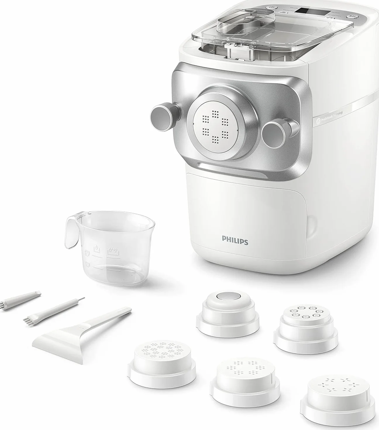 Philips Máquina Para Hacer Pasta 7000 Series ProExtrude Automática 6 Discos Blanco HR2660/00