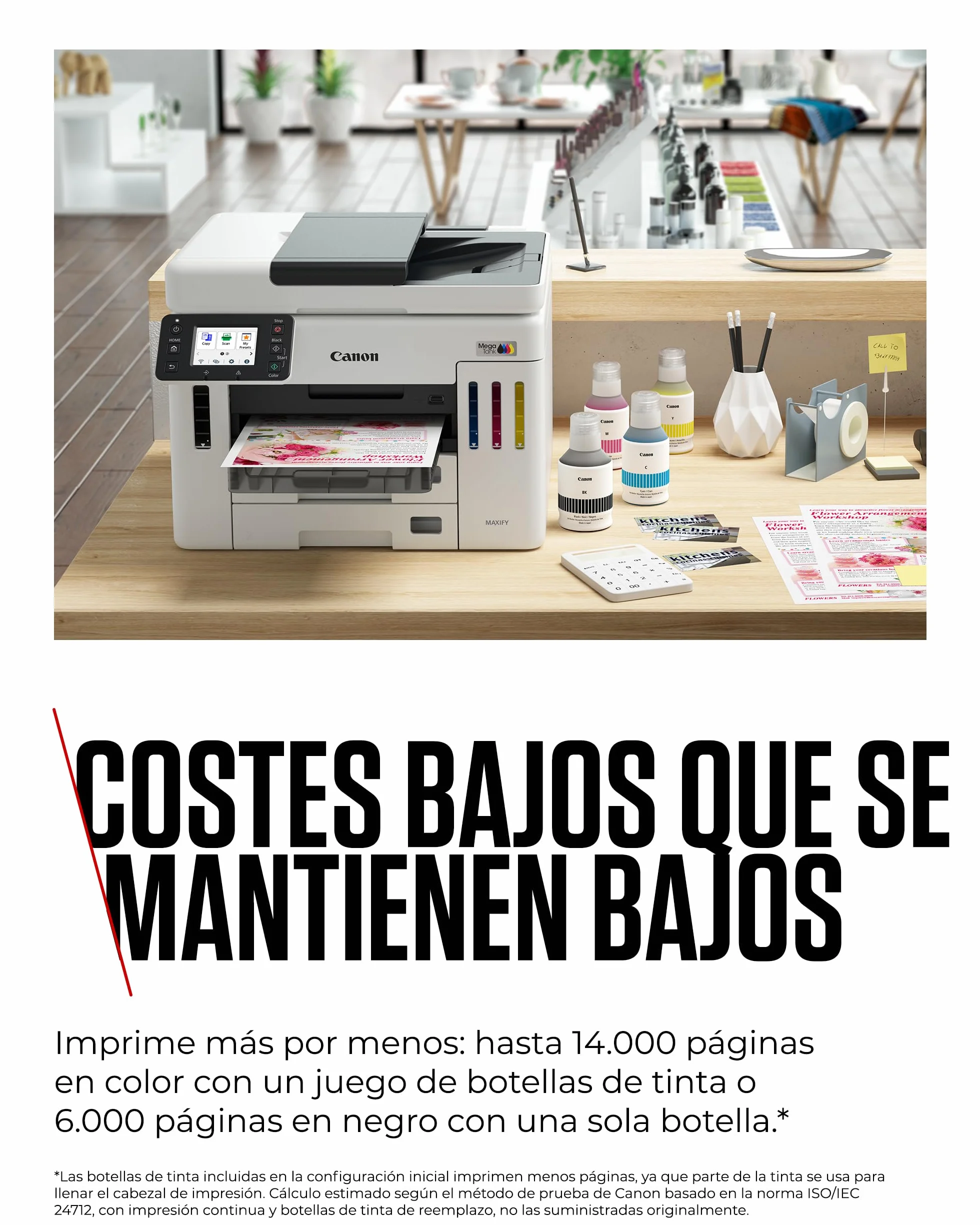 Canon Maxify Gx7150 Megatank - Multifunktionsdrucker - Farbe - Tintenstrahl - Ciss - Legal (216 X 356 Mm)