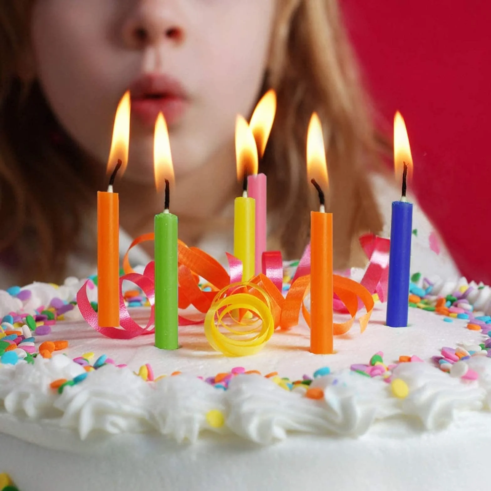 Velas sin Goteo de 100 Piezas, Colores Surtidos, Cera de Soja Natural, 4 Pulgadas, para Magia y Rituales