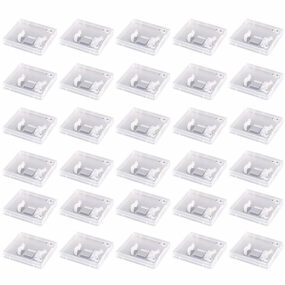 30 Piezas de Cajas Protectoras para USB, Estuche Transparente y, A Prueba de Polvo, Embalaje para Unidades de Memoria.