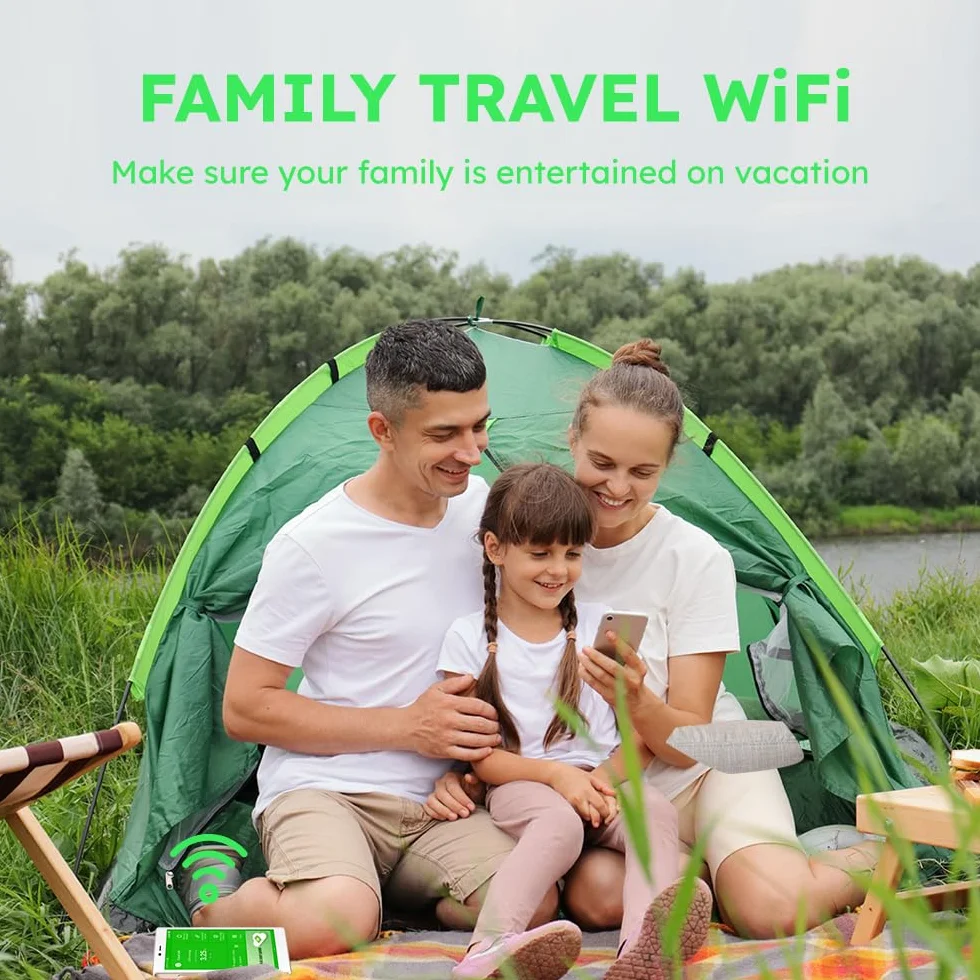 GlocalMe G4Pro 4G LTE - Router inalámbrico móvil, no necesita SIM, 2,4 GHz/5 GHz, punto de acceso WiFi, con 10 GB de datos de la UE, 3900 mAh y 12 horas, cobertura de más de 200 países, WiFi portátil