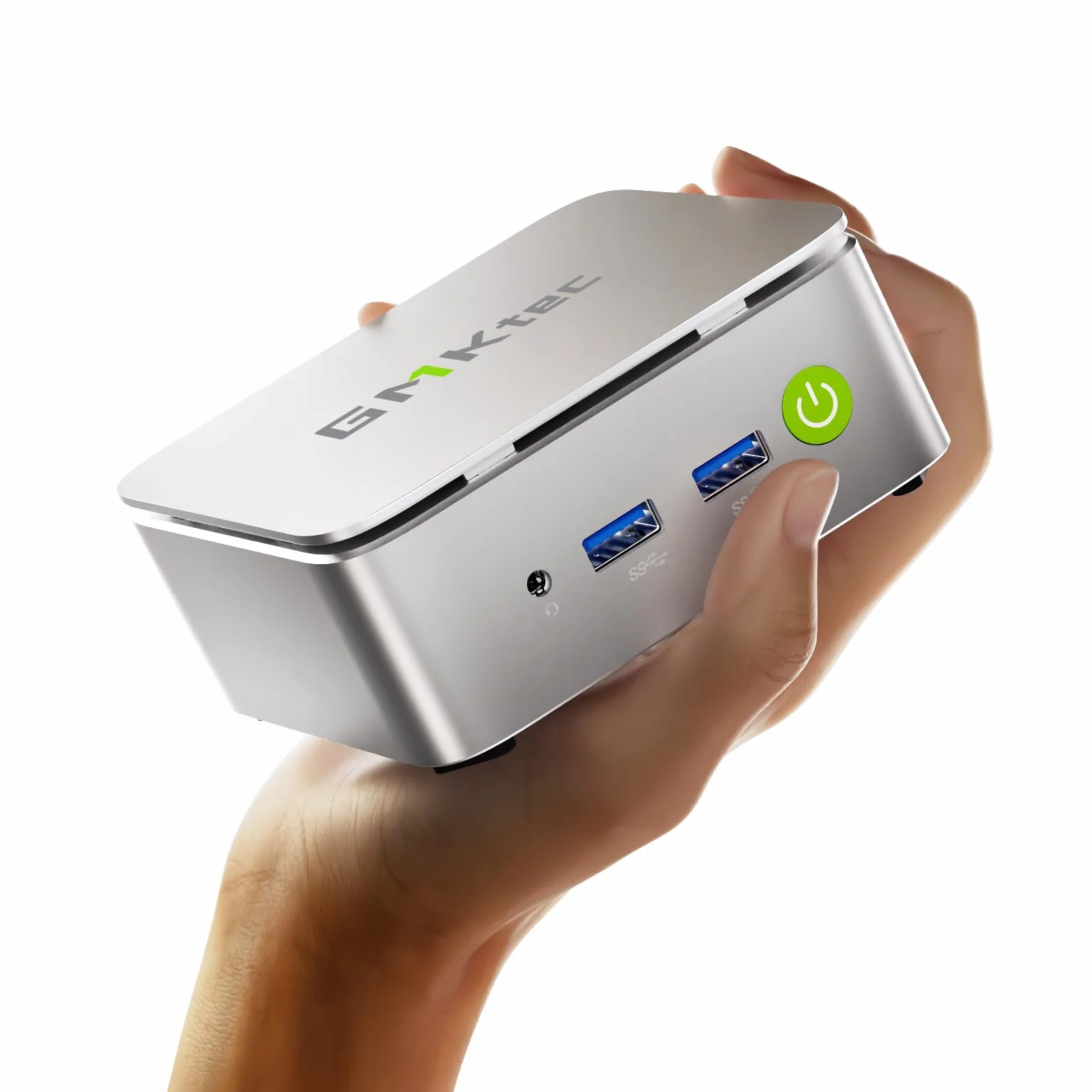 GMKtec Mini PC AMD Ryzen 5 W11 Pro 3500U (Rendimiento Superior a 4300U/N150/N100/N95 4C/8T 4.50 GHz), Miniordenador G10, 16 GB de RAM DDR4 + SSD PCIe 3.0x4 de 512 GB, WiFi 5, USB 3.2, USB-C, BT 5.0