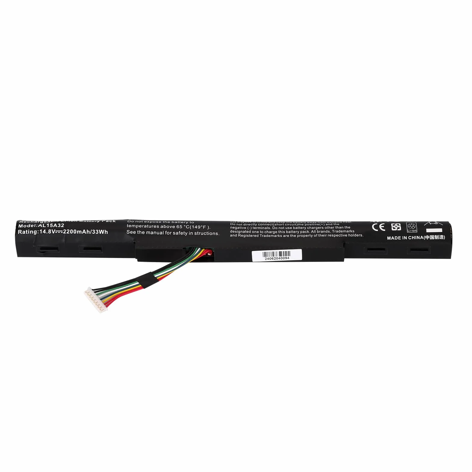 AL15A32 Batería portátil para Acer Aspire E5-473G E5-573 E5-573G E5-573TG E5-574 E5-574G E5-722 E5-722G V3-574 V3-574G V3-575 V3-575G TravelMate P277 P277-M P277-MG P278 P278-M P278-MG Battery