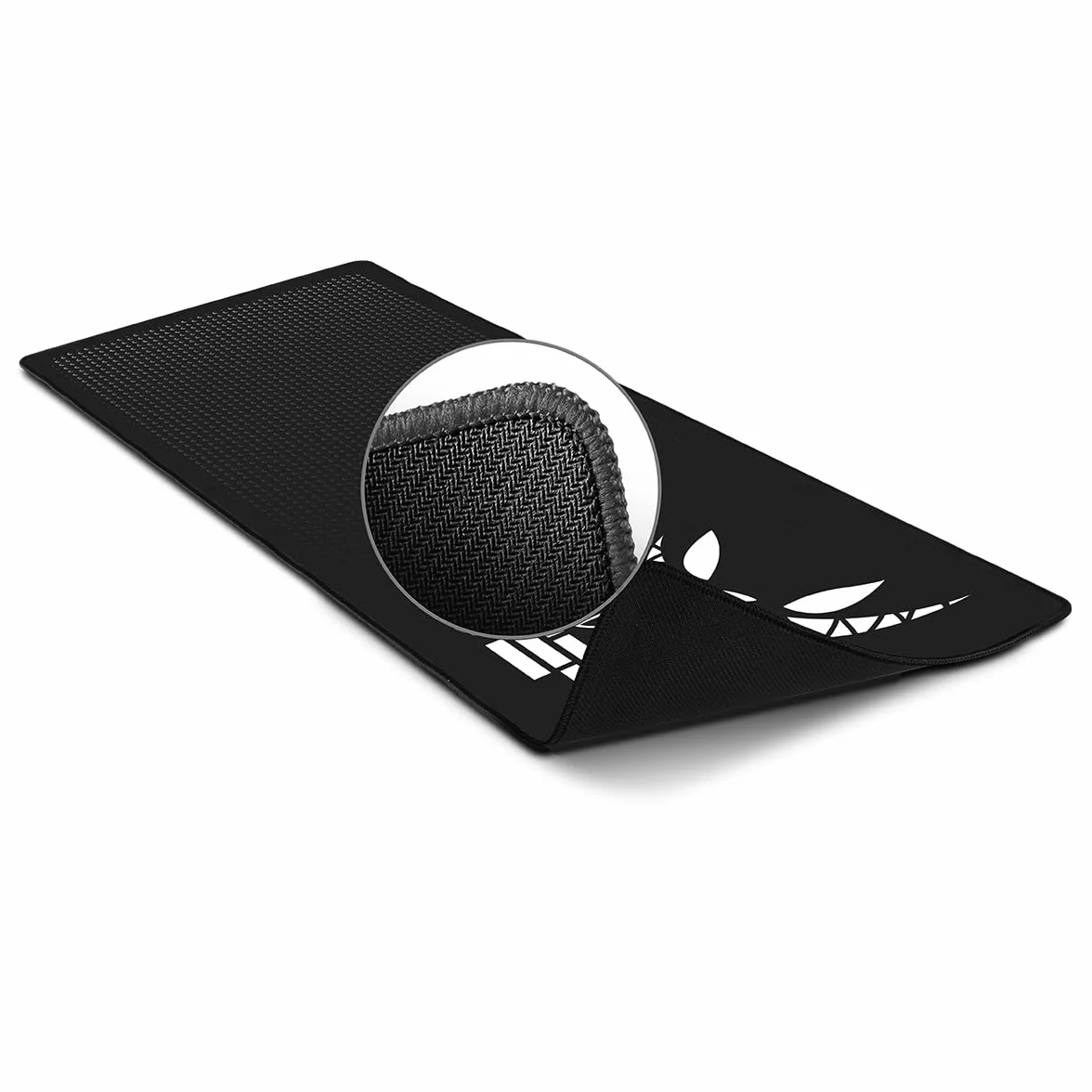 Drift Gaming MADKAT XL - Alfombrilla Gaming Oficial ElRubius, Superficie Extra Suave, Dimensiones 900X350x3mm, Base Antideslizante, Bordes cosidos, Color Negro