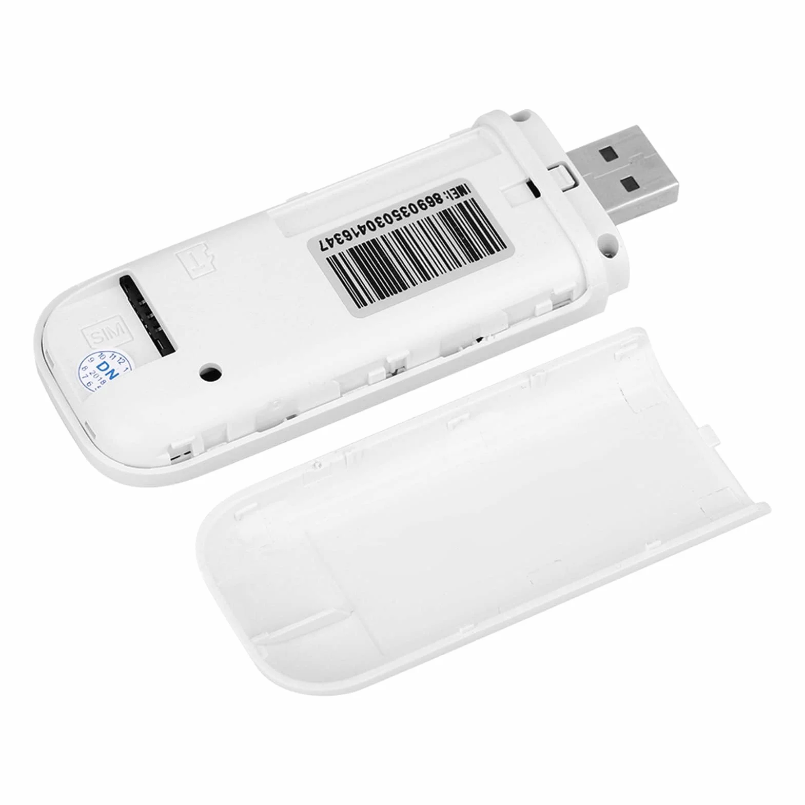 USB LTE Surfstick Adaptador, 4G LTE WLAN Módem Stick USB Adaptador de Red Inalámbrica Hotspot Wi-Fi de Viaje de Bajo Costo con FDD B1 / B3 Tarjetas SIM Compatibles 100 Mbp