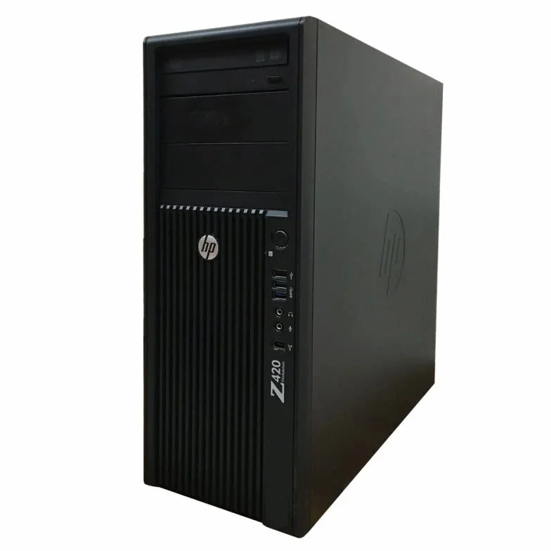 PC HP Z420 Torre Intel Xeon E5-1603 Nvidia Quadro RAM 64GB SSD 240GB W11 WiFi (Reacondicionado)