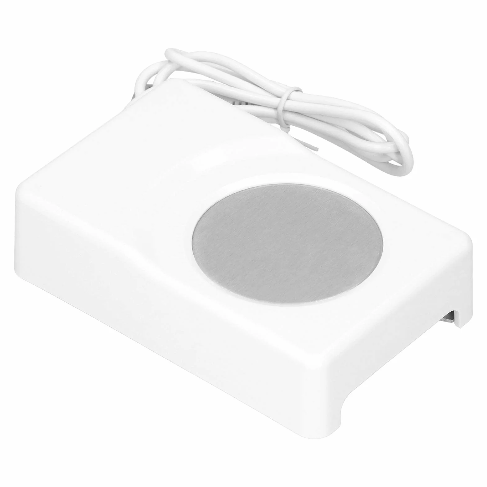 Naroote Posavasos de Refrigeración con Calefacción USB, Calentador de Tazas Eficiente, Almohadilla de Refrigeración para Uso en el Hogar, Oficina, Coche, Alfombrilla Eléctrica de Plástico de
