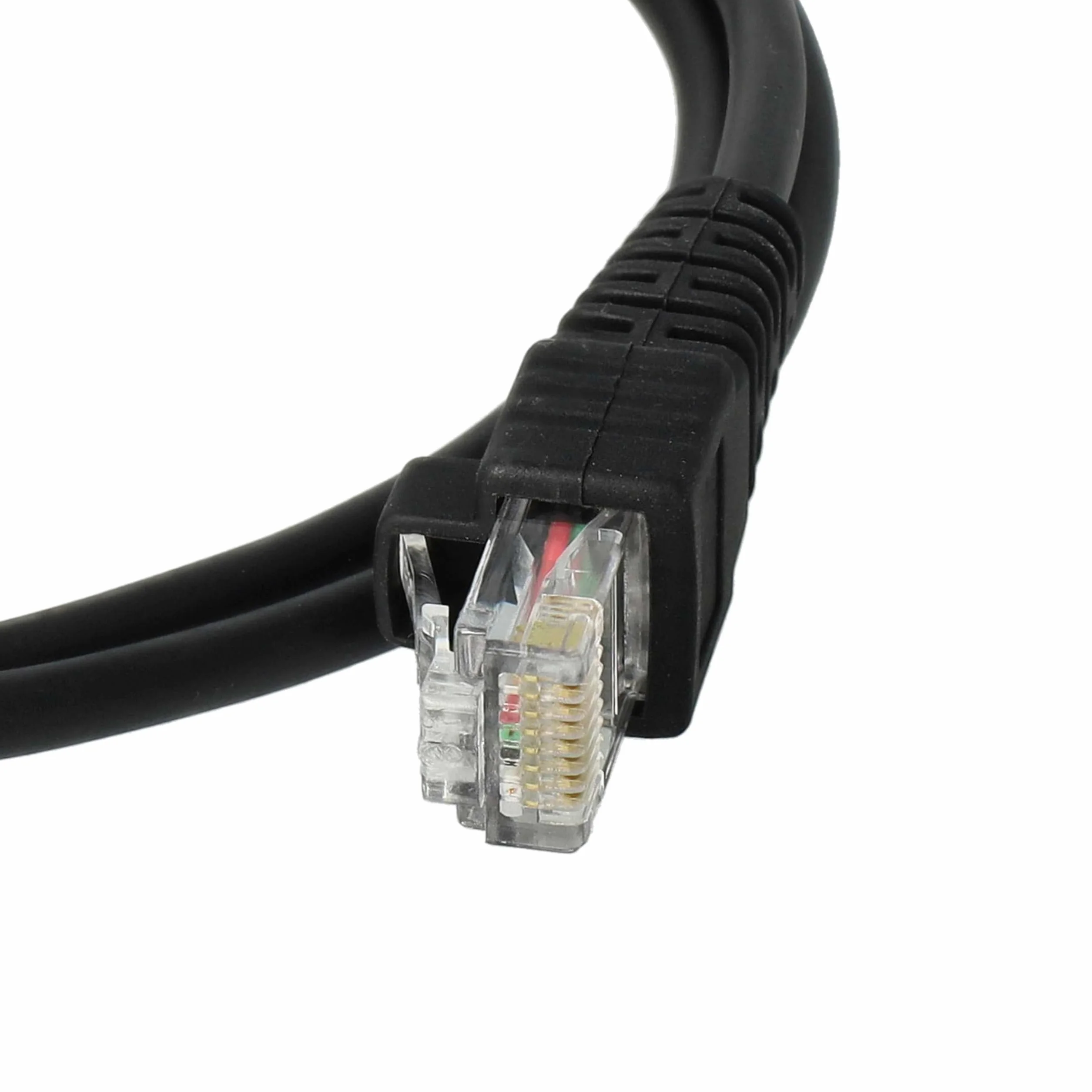 vhbw Cable de programación USB compatible con Motorola SM50 Pro3100, SM120, SM10, PM400, Pro5100, Modelos con conector RJ45, Pro7100 radio, negro