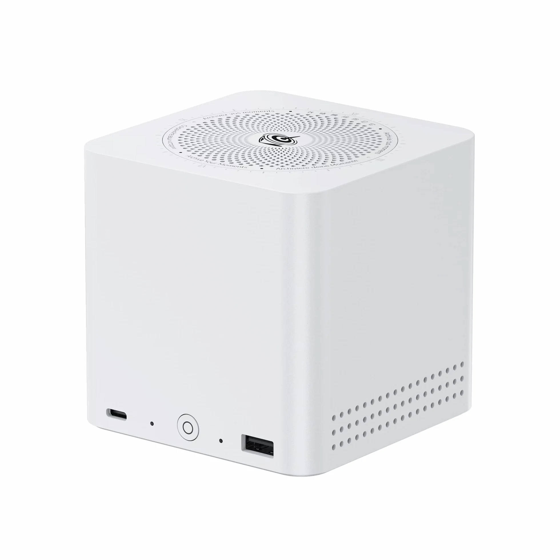 Beelink ME Mini PC, Intel N150 hasta 3.6GHz, 16GB LPDDR5, SSD M.2 de 1 TB, 6 Ranuras M.2 NVMe, Dual LAN 2.5G, HDMI, WiFi 6, BT 5.2, USB-C/Compact NAS/Office