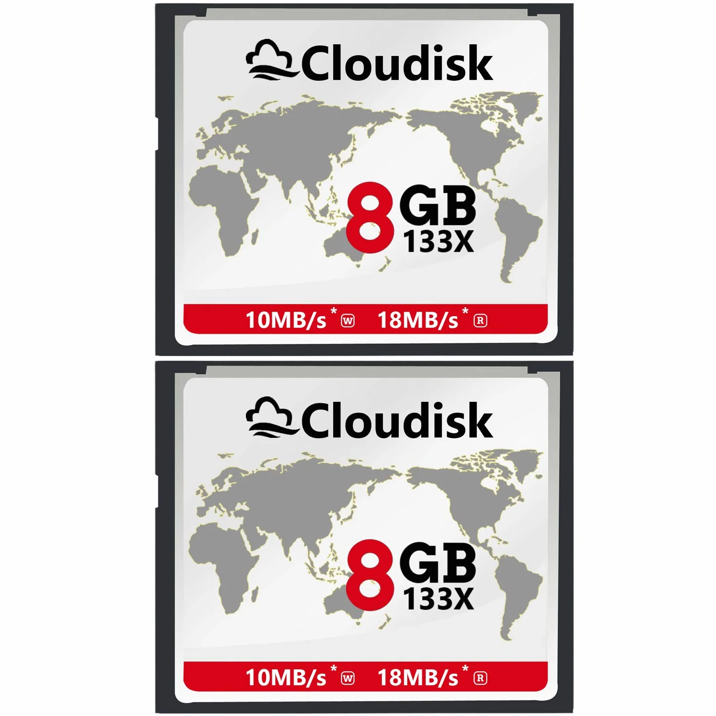 2pcs 8 GB Rendimiento De La Tarjeta De Memoria Compact Flash De 8GB CF Para Cámara Digital Vintage