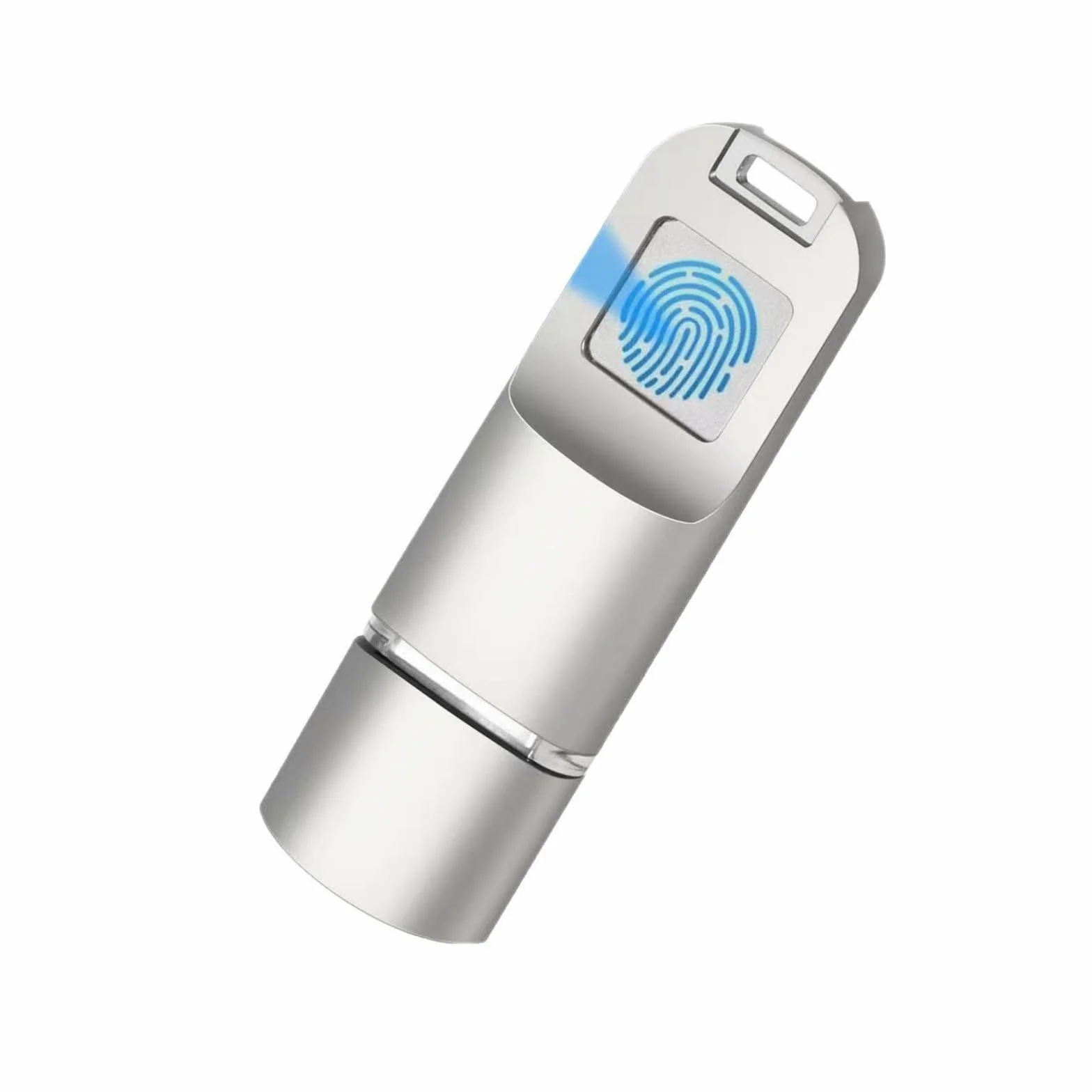 Dispositivo de almacenamiento intermitente USB C con autenticación de huellas dactilares C Stick 16/32/64/128/256G, unidad de memoria de seguridad, unidad de seguridad biométrica