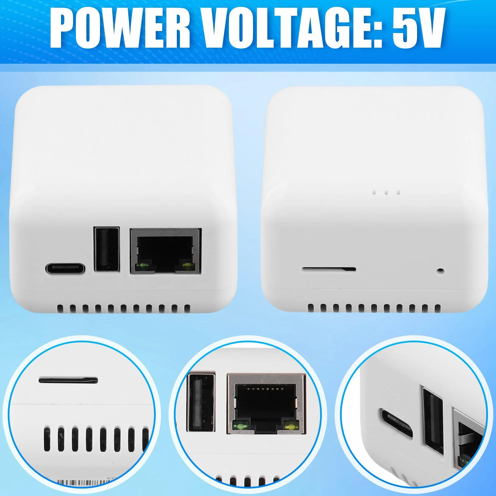 Servidor de Impresión Mini P330 con Conexión por Cable USB 2.0, Fácil Impresión, Servidor de Impresión Mini NP330 con Impresión en la Nube