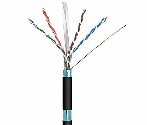 NIMO Cable para Datos FTP Cat.6 Rigido Exteriores, 100 Metros