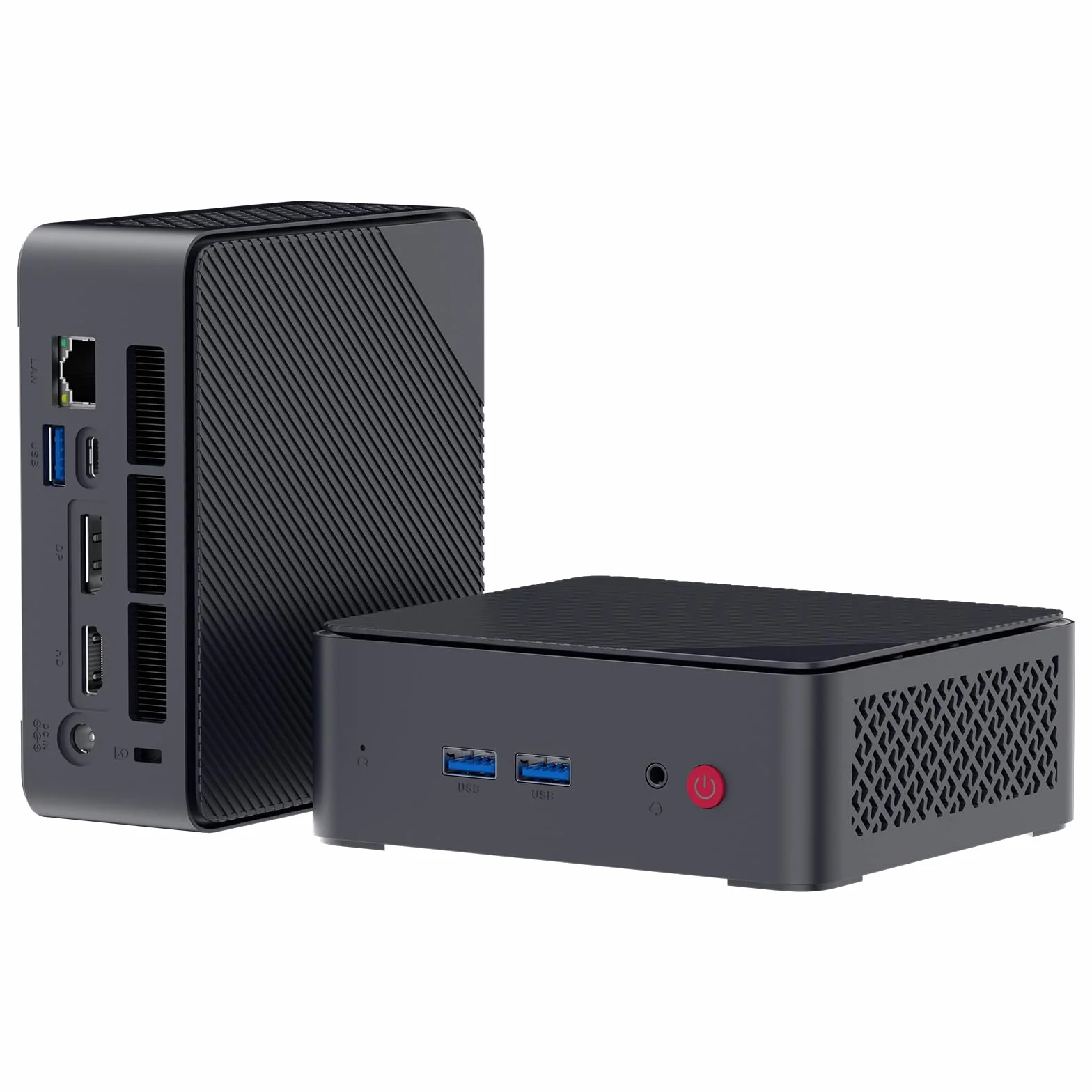 AWOW Mini PC AMD Ryzen Embedded R2514 (4 núcleos, hasta 3,7 GHz), 16 GB DDR4, 512 GB SSD PCIe 3.0, Gráficos Radeon, Pantalla 4K, LAN 1000 Mbps, WiFi 5