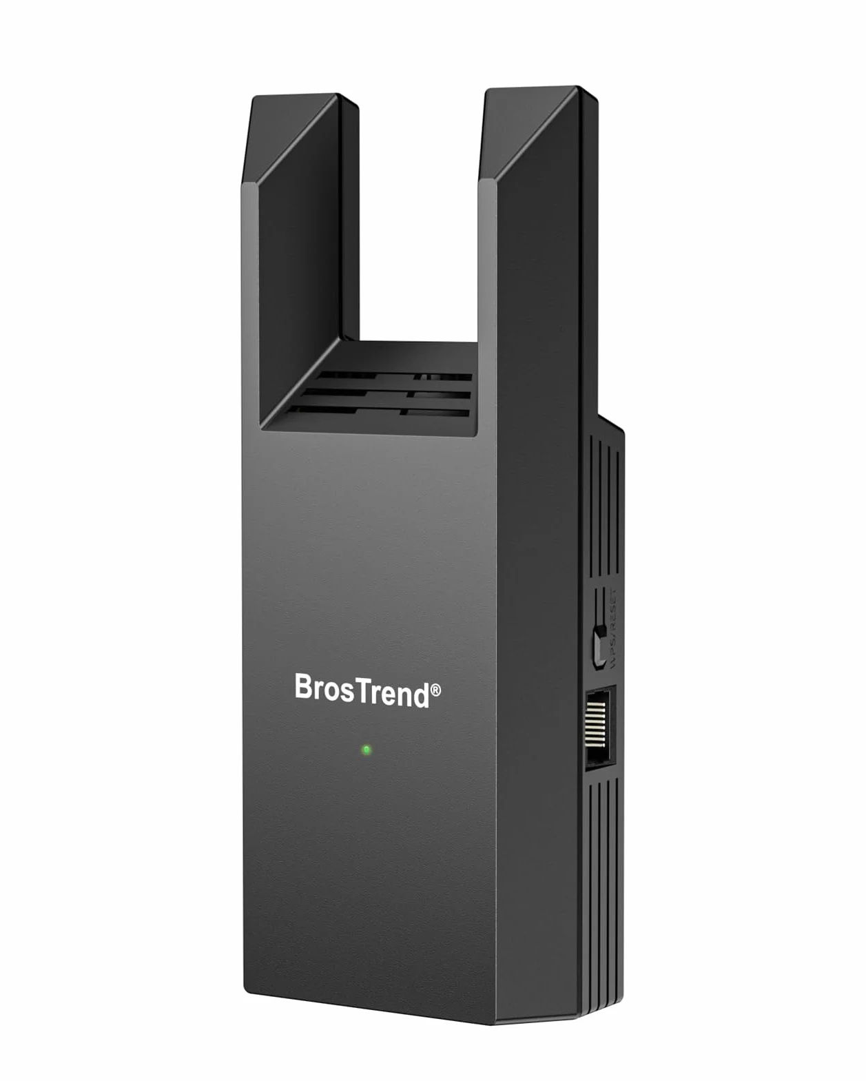BrosTrend AC1200 Punto de Acceso WiFi con Puerto Gigabit, Access Point WiFi de Doble Banda 5GHz & 2.4GHz, Punto Acceso Inalámbrico Enchufe Pared, WiFi AP Interior para PC, Smartphone, Tablet, Impresor