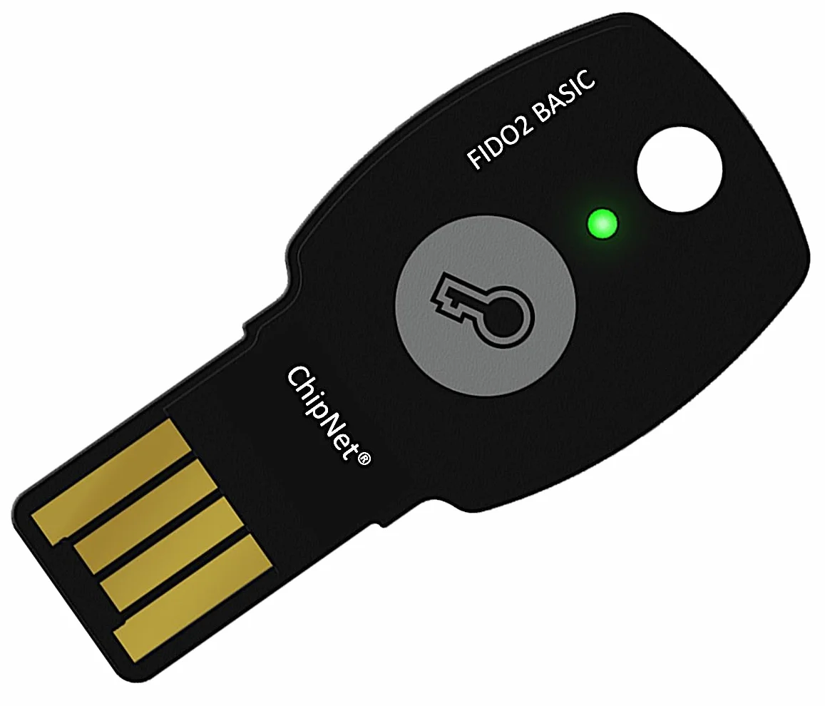USB security key FIDO2 certified - Llave de Seguridad MultiFactor USB FIDO2+U2F * Empresa Española Soporte Posventa con asistencia personal.