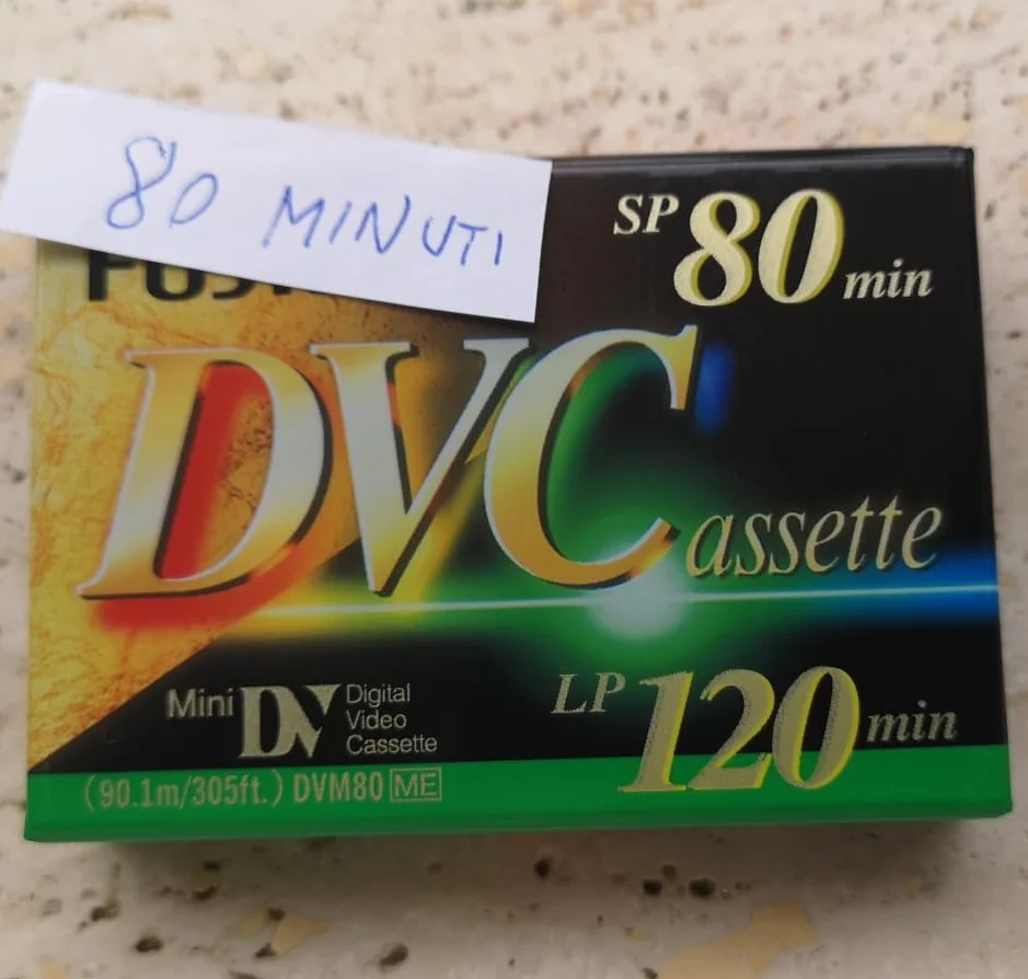Generico Vídeo caja mini DV 60 minutos SP Mode, 90 minutos LP Mode