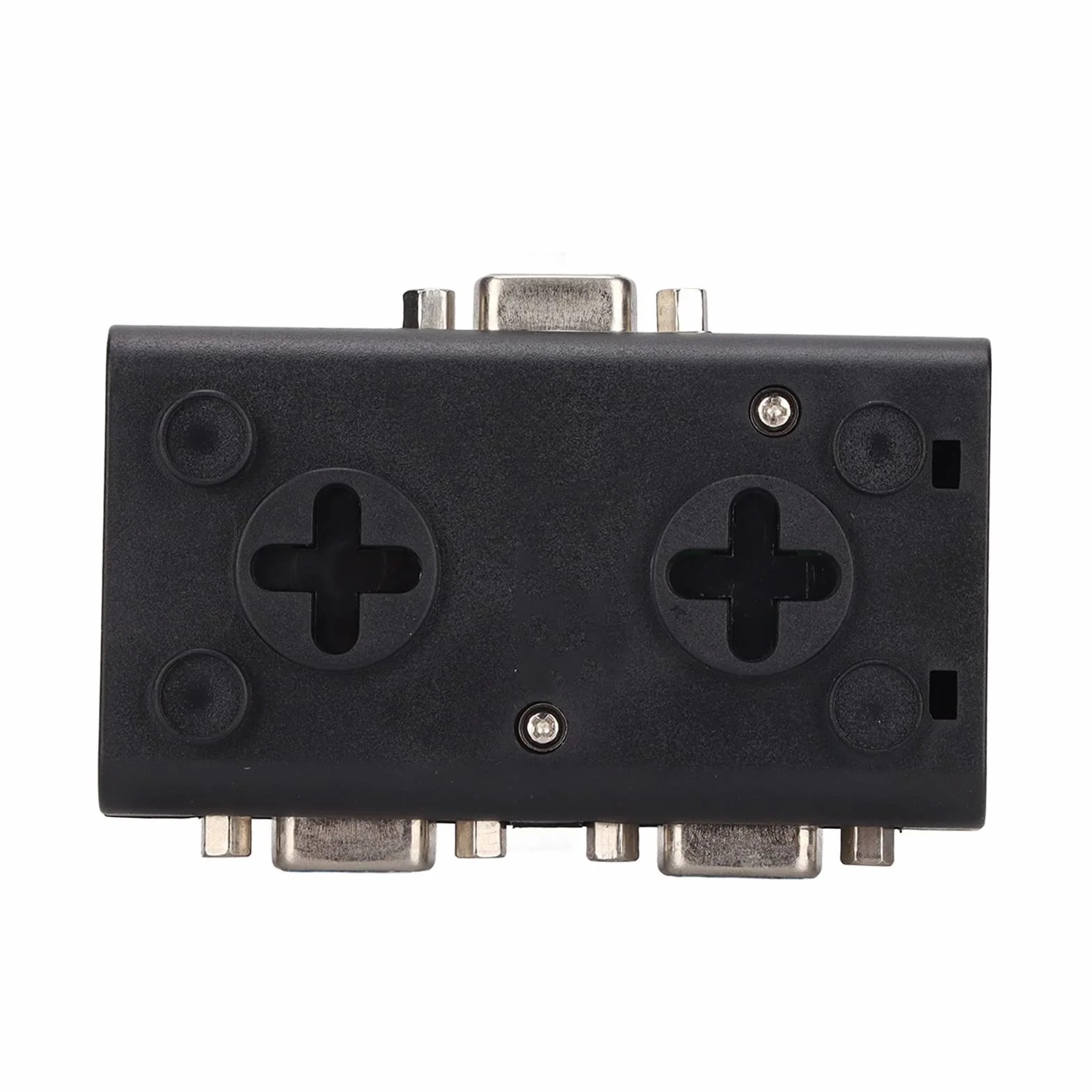 1 en 2 Salidas 250mhz vga Splitter 1920x1440 1080p Video Splitter Vga Video Cable Interfaz chapada en Oro USB Alimentado para duplicación de Pantalla