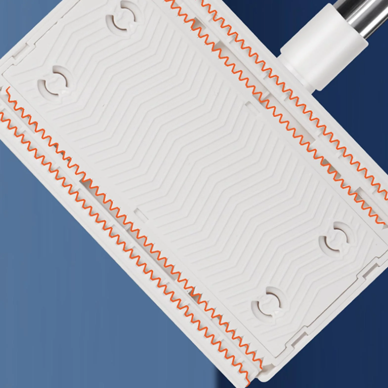 Mopa Desmontable 100 cm Limpieza Sin Manos Incluye 4 Trapos Microfibra Fregona Suelos Madera Baldosas Baño